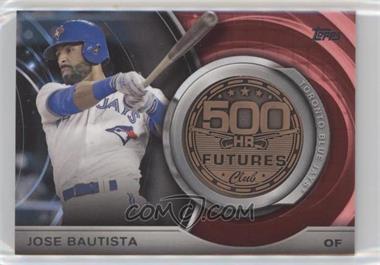 2016 Topps Update Series - Retail 500 HR Futures Club Medallion - Bronze #500M-10 - Jose Bautista