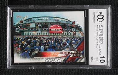 2016 Topps World Series Champions - Box Set [Base] #WS-6 - Chicago Cubs [BCCG 10 Mint or Better]