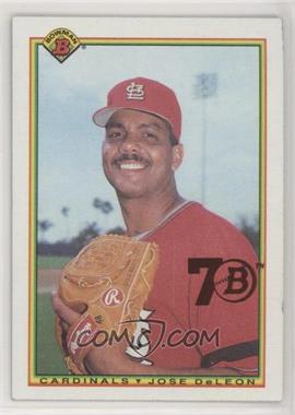 2017 Bowman - 70th Anniversary Buybacks - Bronze #1990-186 - Jose DeLeon [Noted]