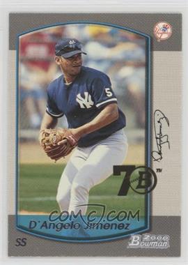 2017 Bowman - 70th Anniversary Buybacks - Gold #2000-284 - D'Angelo Jimenez