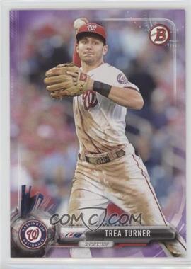 2017 Bowman - [Base] - Purple #12 - Trea Turner /250