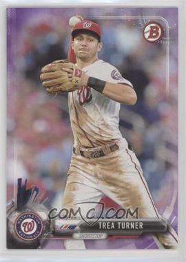 2017 Bowman - [Base] - Purple #12 - Trea Turner /250