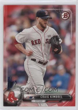 2017 Bowman - [Base] - Red #24 - Craig Kimbrel /5