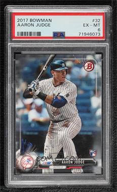 2017 Bowman - [Base] #32 - Aaron Judge [PSA 6 EX‑MT]