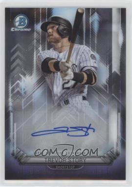 2017 Bowman - Chrome Ascent Autographs #BA-TS - Trevor Story /99