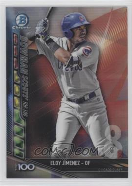 2017 Bowman - Chrome Bowman Scouts Top 100 #BTP-8 - Eloy Jimenez