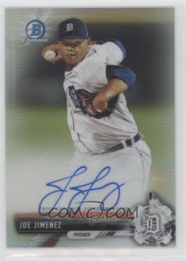 2017 Bowman - Chrome Prospect Autographs - Refractor #CPA-JJ - Joe Jimenez /499