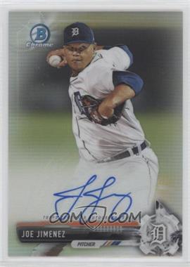 2017 Bowman - Chrome Prospect Autographs - Refractor #CPA-JJ - Joe Jimenez /499