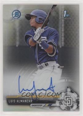 2017 Bowman - Chrome Prospect Autographs - Refractor #CPA-LAL - Luis Almanzar /499