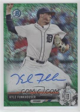 2017 Bowman - Chrome Prospect Autographs - Retail Green Shimmer Refractor #CPA-KF - Kyle Funkhouser /99