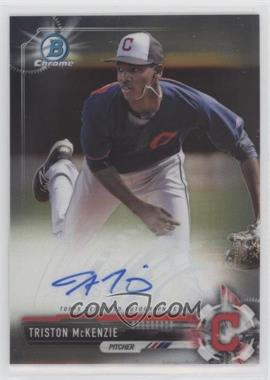 2017 Bowman - Chrome Prospect Autographs #CPA-TM - Triston McKenzie