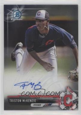 2017 Bowman - Chrome Prospect Autographs #CPA-TM - Triston McKenzie