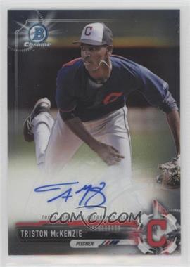 2017 Bowman - Chrome Prospect Autographs #CPA-TM - Triston McKenzie