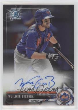 2017 Bowman - Chrome Prospect Autographs #CPA-WB - Wuilmer Becerra