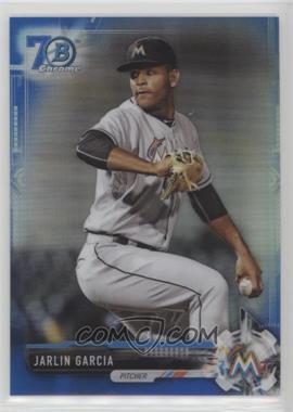 2017 Bowman - Chrome Prospects - Blue Refractor 70th Anniversary #BCP23 - Jarlin Garcia