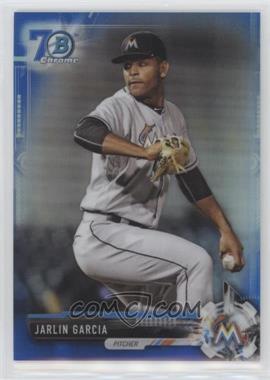 2017 Bowman - Chrome Prospects - Blue Refractor 70th Anniversary #BCP23 - Jarlin Garcia