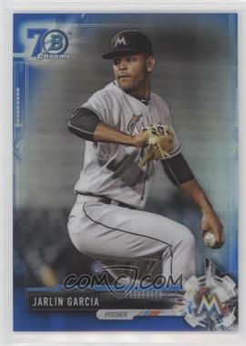 2017 Bowman - Chrome Prospects - Blue Refractor 70th Anniversary #BCP23 - Jarlin Garcia