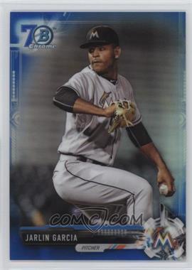 2017 Bowman - Chrome Prospects - Blue Refractor 70th Anniversary #BCP23 - Jarlin Garcia