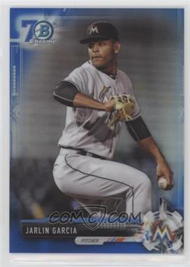 2017 Bowman - Chrome Prospects - Blue Refractor 70th Anniversary #BCP23 - Jarlin Garcia