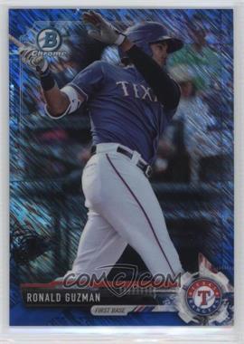 2017 Bowman - Chrome Prospects - Blue Shimmer Refractor #BCP3 - Ronald Guzman