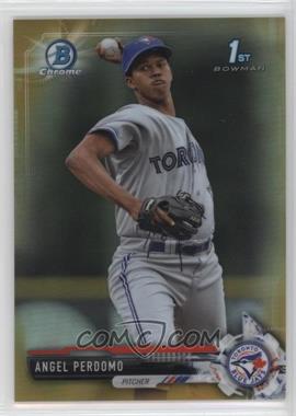2017 Bowman - Chrome Prospects - Gold Refractor #BCP20 - Angel Perdomo /50