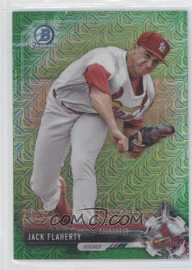 2017 Bowman - Chrome Prospects - Mega Box Green Refractor #BCP103 - Jack Flaherty /99 [EX to NM]