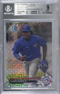 2017 Bowman - Chrome Prospects - Mega Box Refractor #BCP32 - Vladimir Guerrero Jr. [BGS 9 MINT]