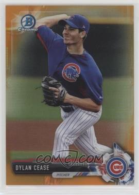 2017 Bowman - Chrome Prospects - Orange Refractor #BCP124 - Dylan Cease /25