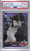 Rafael Devers [PSA 9 MINT] #/250