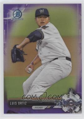 2017 Bowman - Chrome Prospects - Purple Refractor #BCP128 - Luis Ortiz /250