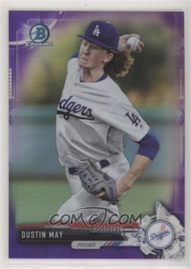 2017 Bowman - Chrome Prospects - Purple Refractor #BCP21 - Dustin May /250