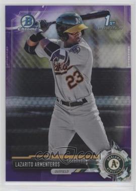 2017 Bowman - Chrome Prospects - Purple Refractor #BCP25 - Lazarito Armenteros /250