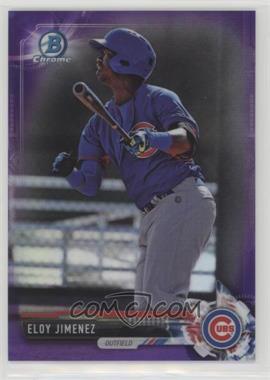 2017 Bowman - Chrome Prospects - Purple Refractor #BCP50 - Eloy Jimenez /250