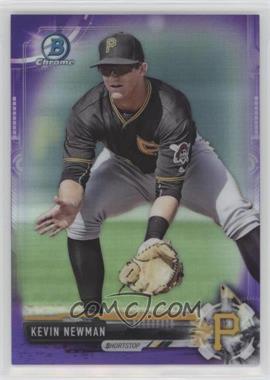 2017 Bowman - Chrome Prospects - Purple Refractor #BCP70 - Kevin Newman /250