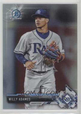 2017 Bowman - Chrome Prospects - Refractor #BCP140 - Willy Adames /499