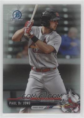 2017 Bowman - Chrome Prospects - Refractor #BCP26 - Paul De Jong /499