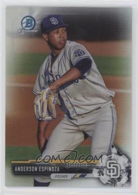 2017 Bowman - Chrome Prospects - Refractor #BCP54 - Anderson Espinoza /499