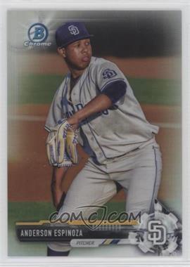 2017 Bowman - Chrome Prospects - Refractor #BCP54 - Anderson Espinoza /499