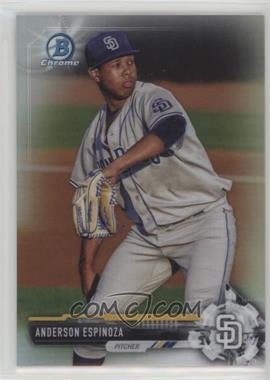 2017 Bowman - Chrome Prospects - Refractor #BCP54 - Anderson Espinoza /499