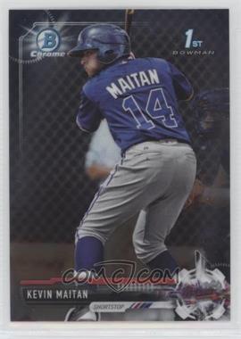 2017 Bowman - Chrome Prospects #BCP100 - Kevin Maitan