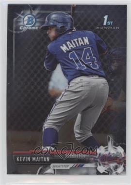 2017 Bowman - Chrome Prospects #BCP100 - Kevin Maitan