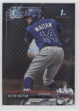 2017 Bowman - Chrome Prospects #BCP100 - Kevin Maitan