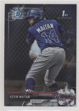 2017 Bowman - Chrome Prospects #BCP100 - Kevin Maitan