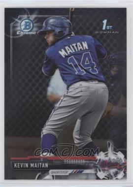 2017 Bowman - Chrome Prospects #BCP100 - Kevin Maitan