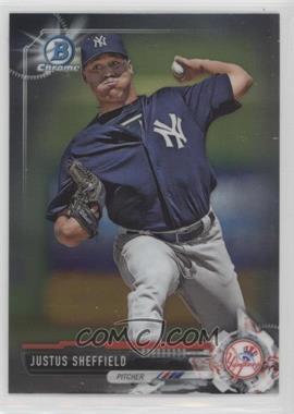 2017 Bowman - Chrome Prospects #BCP132 - Justus Sheffield