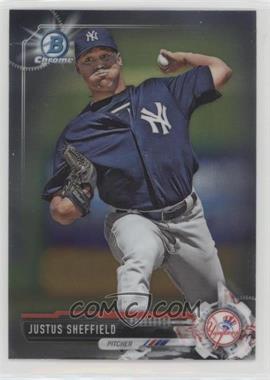 2017 Bowman - Chrome Prospects #BCP132 - Justus Sheffield