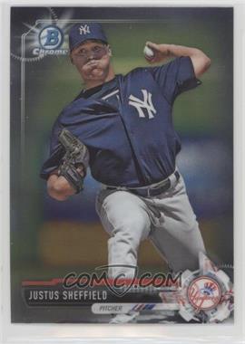 2017 Bowman - Chrome Prospects #BCP132 - Justus Sheffield