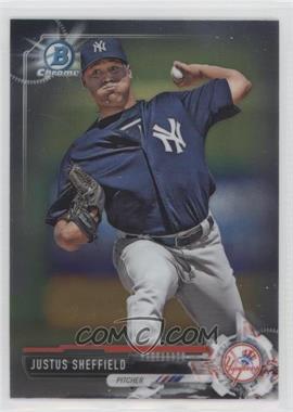 2017 Bowman - Chrome Prospects #BCP132 - Justus Sheffield