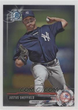 2017 Bowman - Chrome Prospects #BCP132 - Justus Sheffield