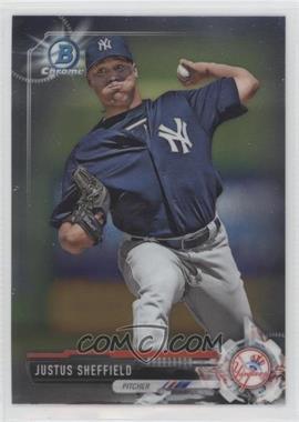 2017 Bowman - Chrome Prospects #BCP132 - Justus Sheffield